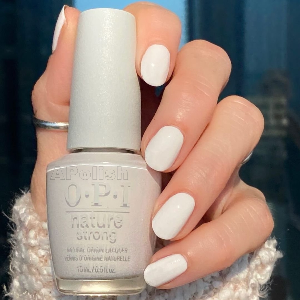OPI Nature Strong 9-free NAT001 Strong as Shell 實白色 天然純素 指甲油 關閉視窗 [x]